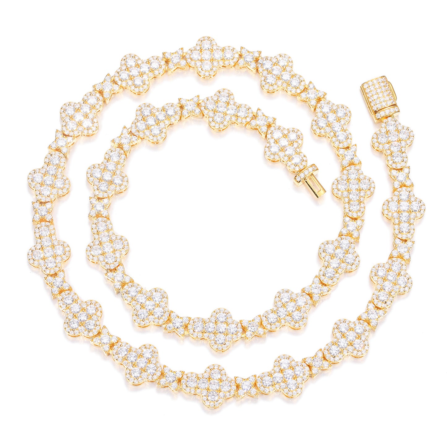 Cross style Tennis Chain/Bracelet 10mm