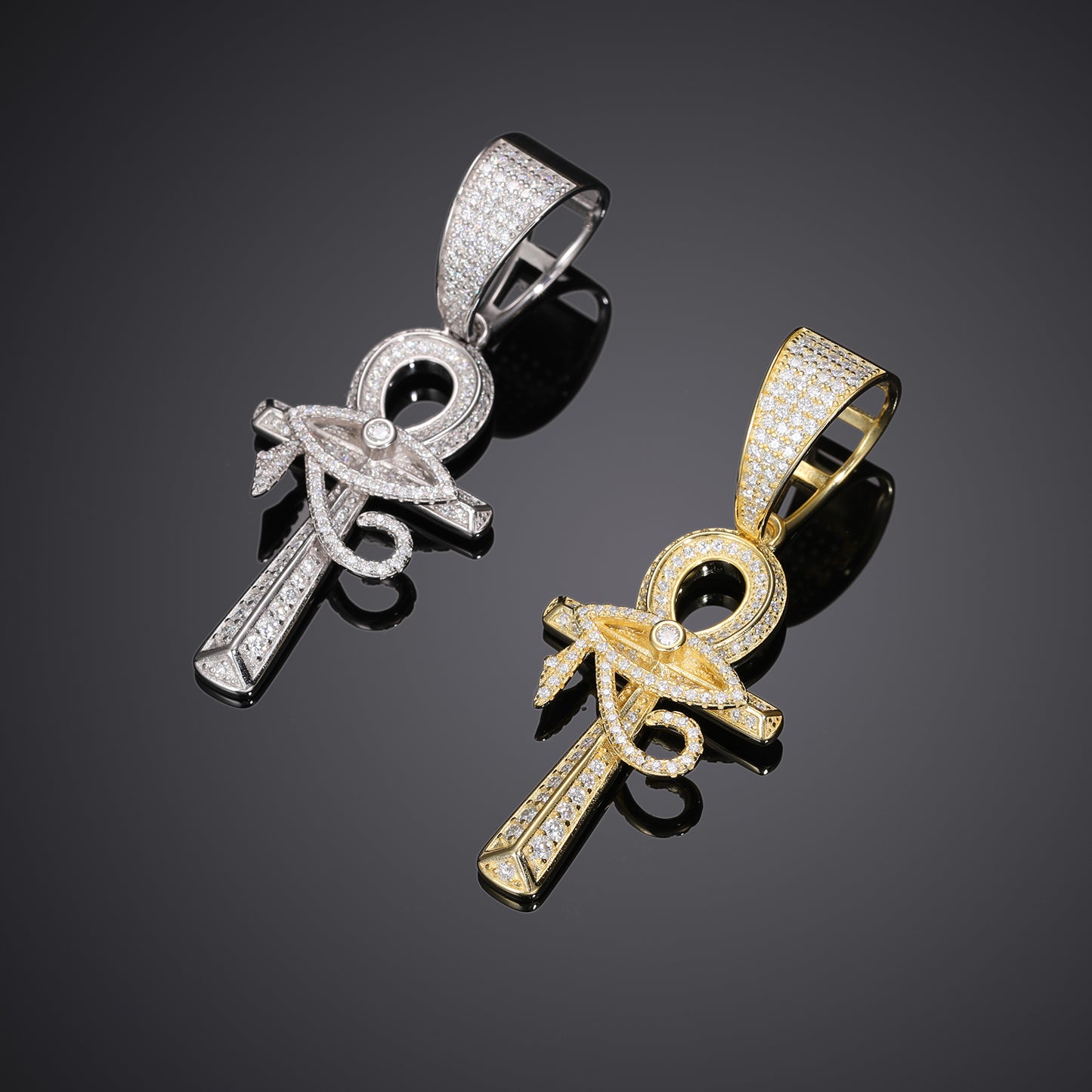 Eye of Horus Ankh pendant