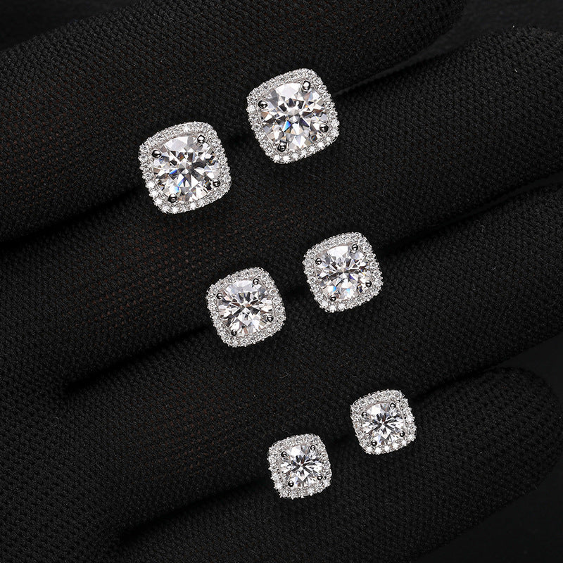 5mm-8mm Solitaire Earrings