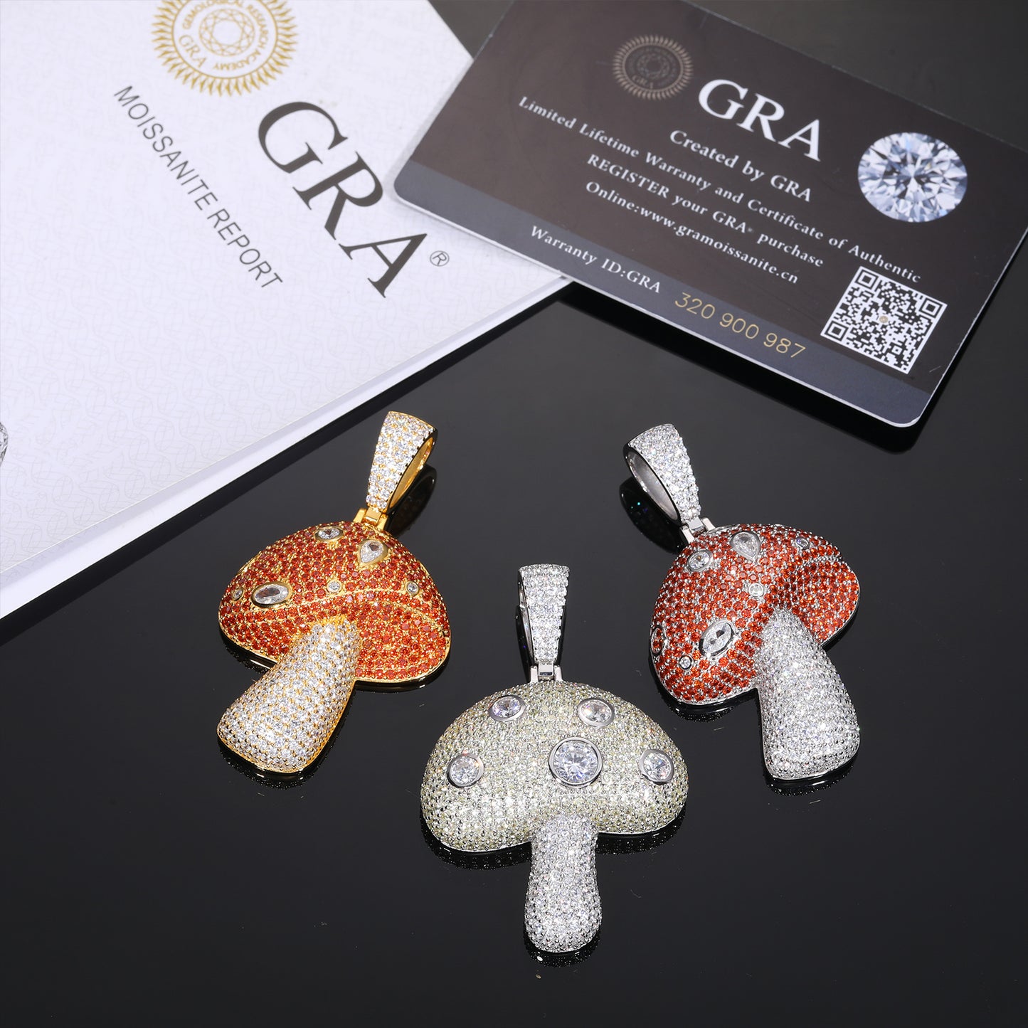 Crazy Mushroom Pendant