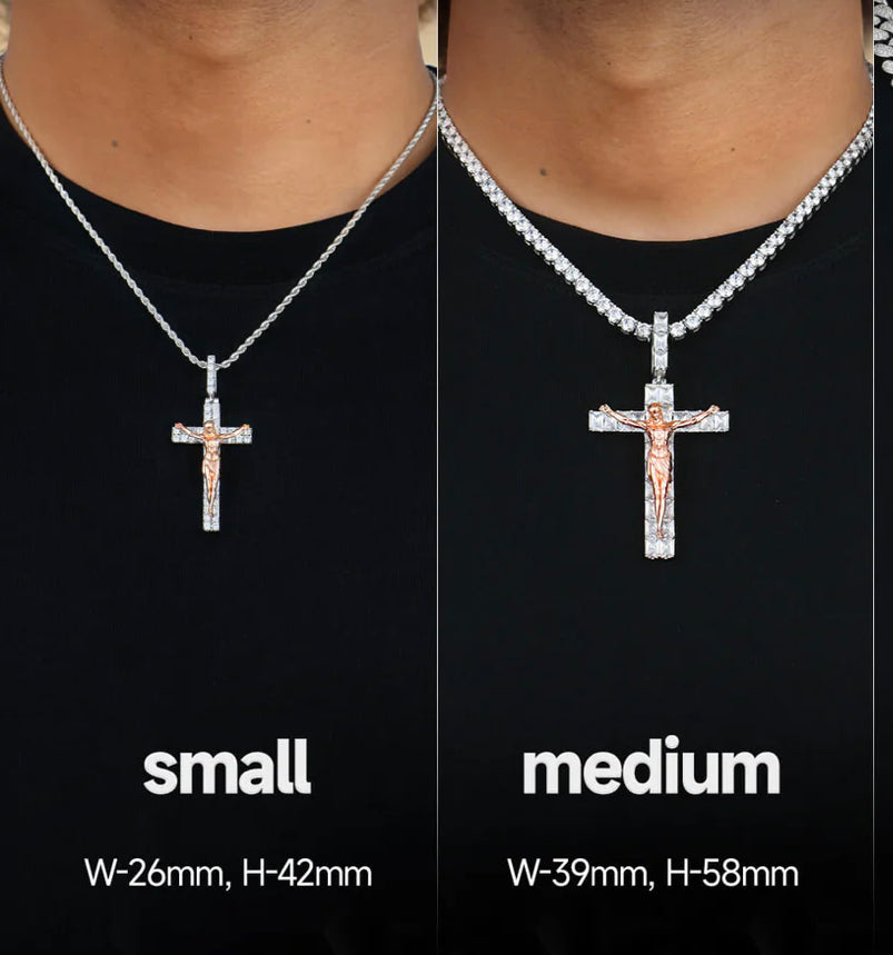 3D Crucifix Pendant
