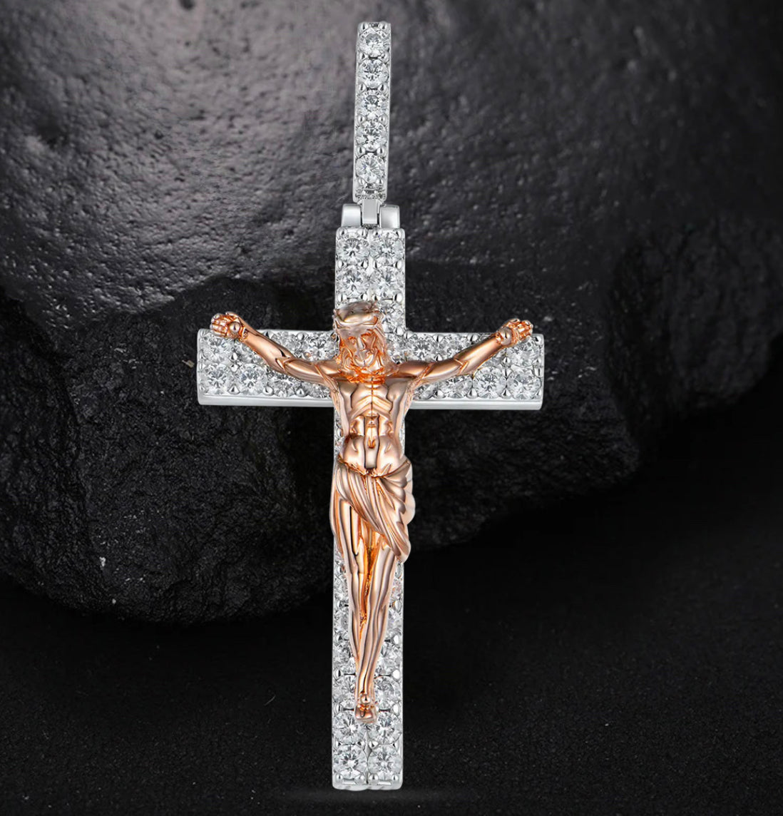 3D Crucifix Pendant