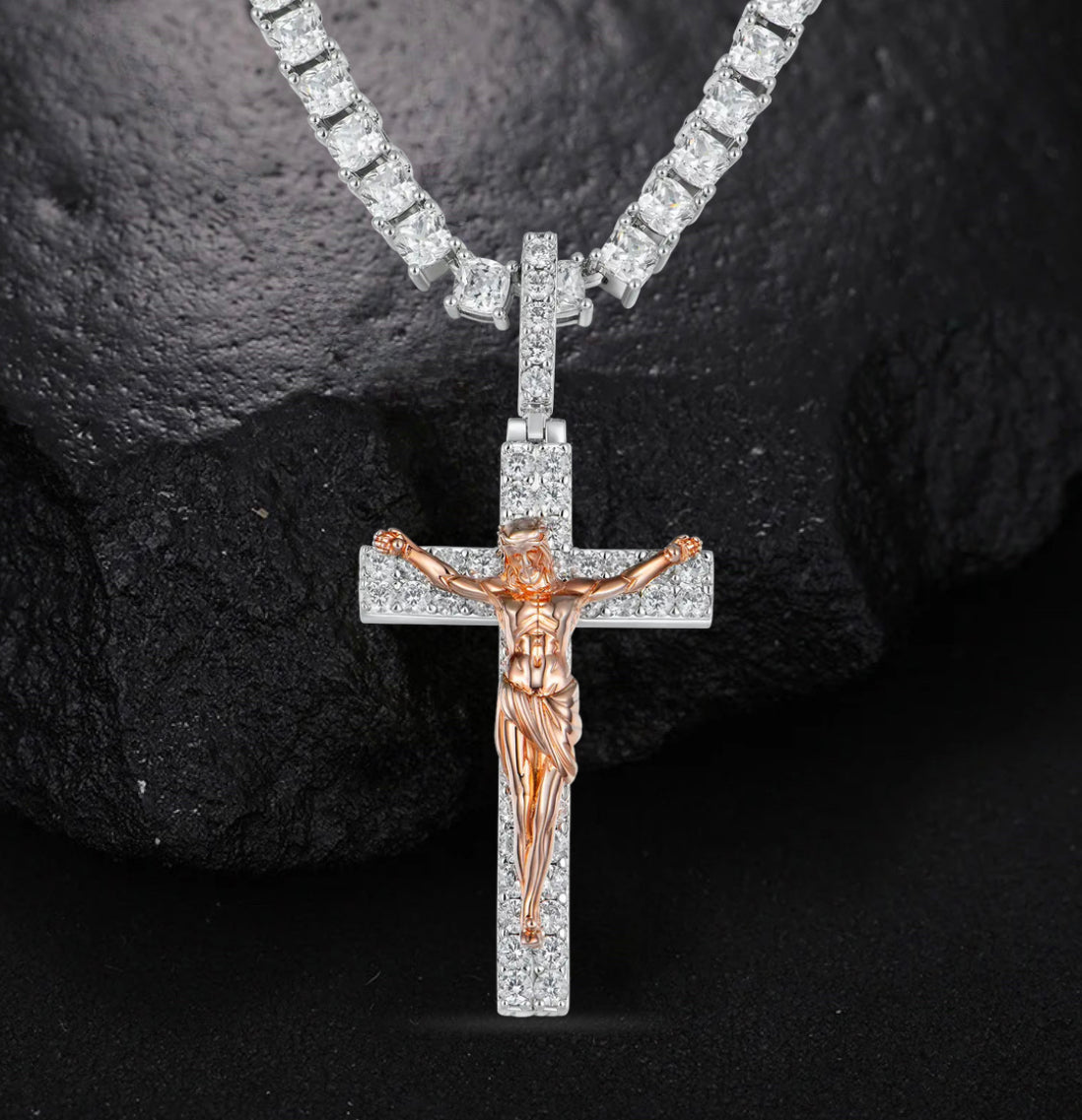 3D Crucifix Pendant