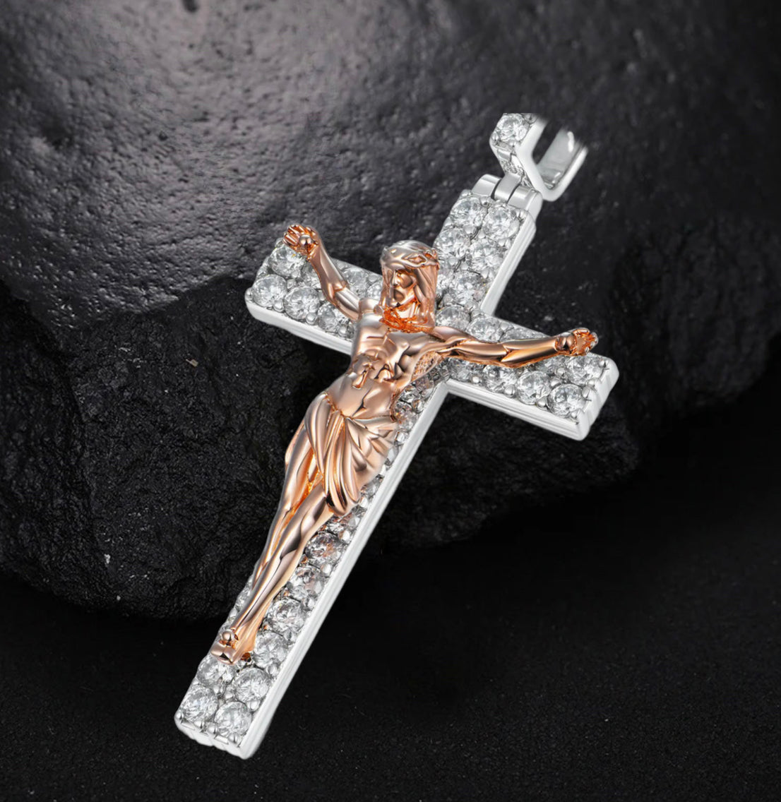 3D Crucifix Pendant