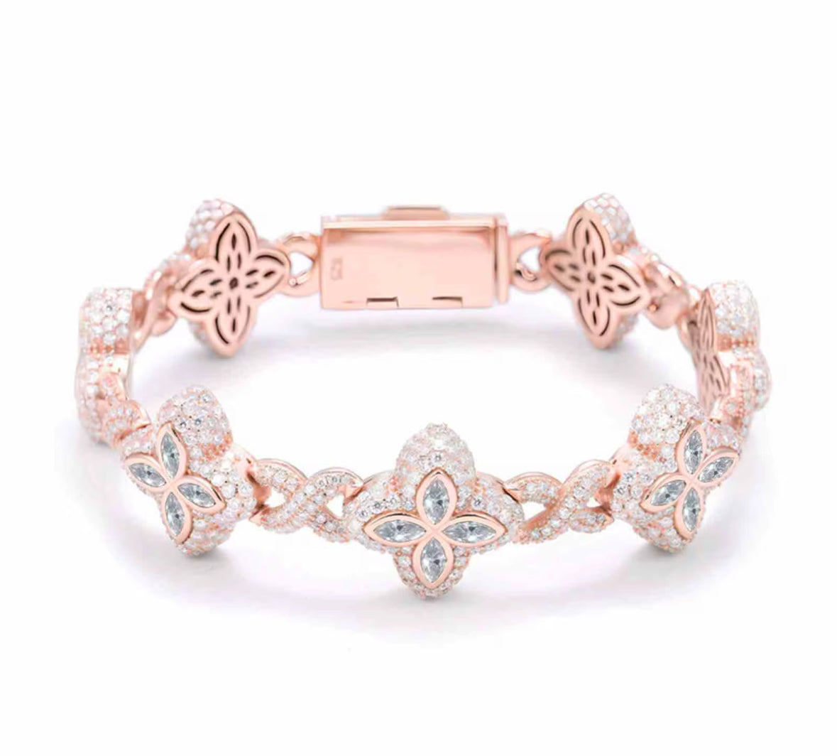 ( Custom Link ) Clover infinity link bracelet