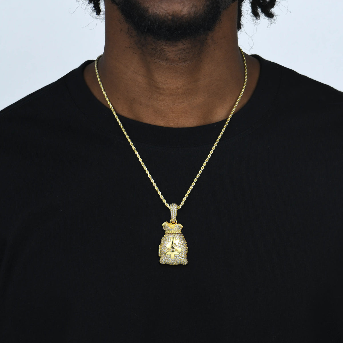 3D Money Bag Pendant