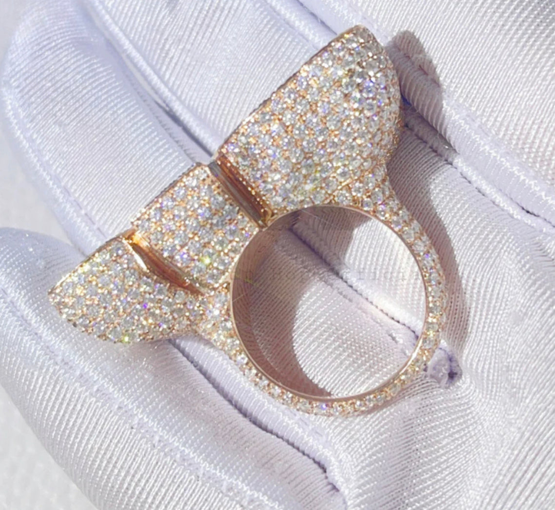 Custom Name baguette Ring