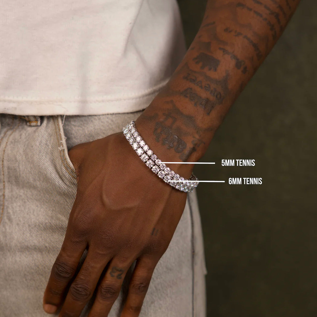 5-6mm Tennis bracelet