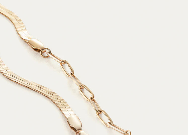 Heritage bone anklet 3.7mm