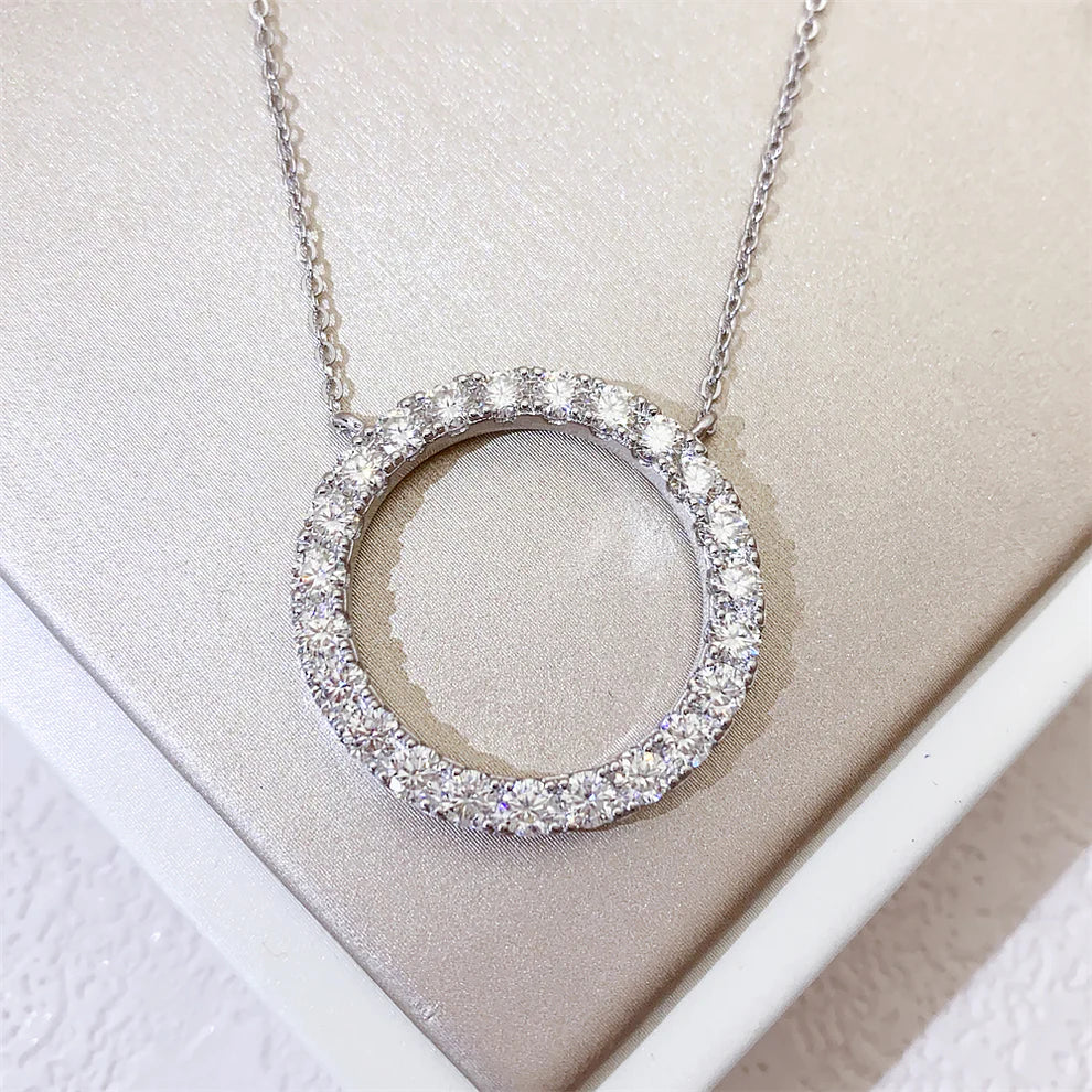 Single circle Necklace and Pendant