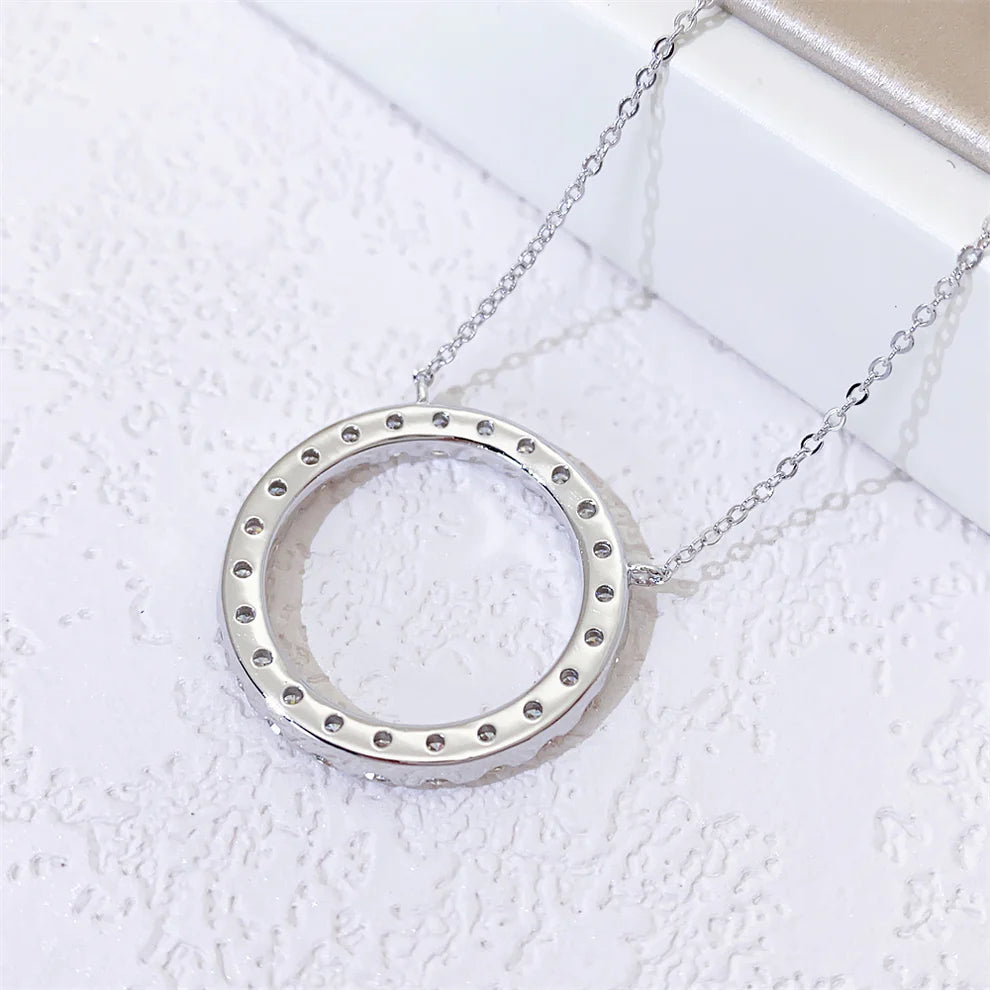 Single circle Necklace and Pendant