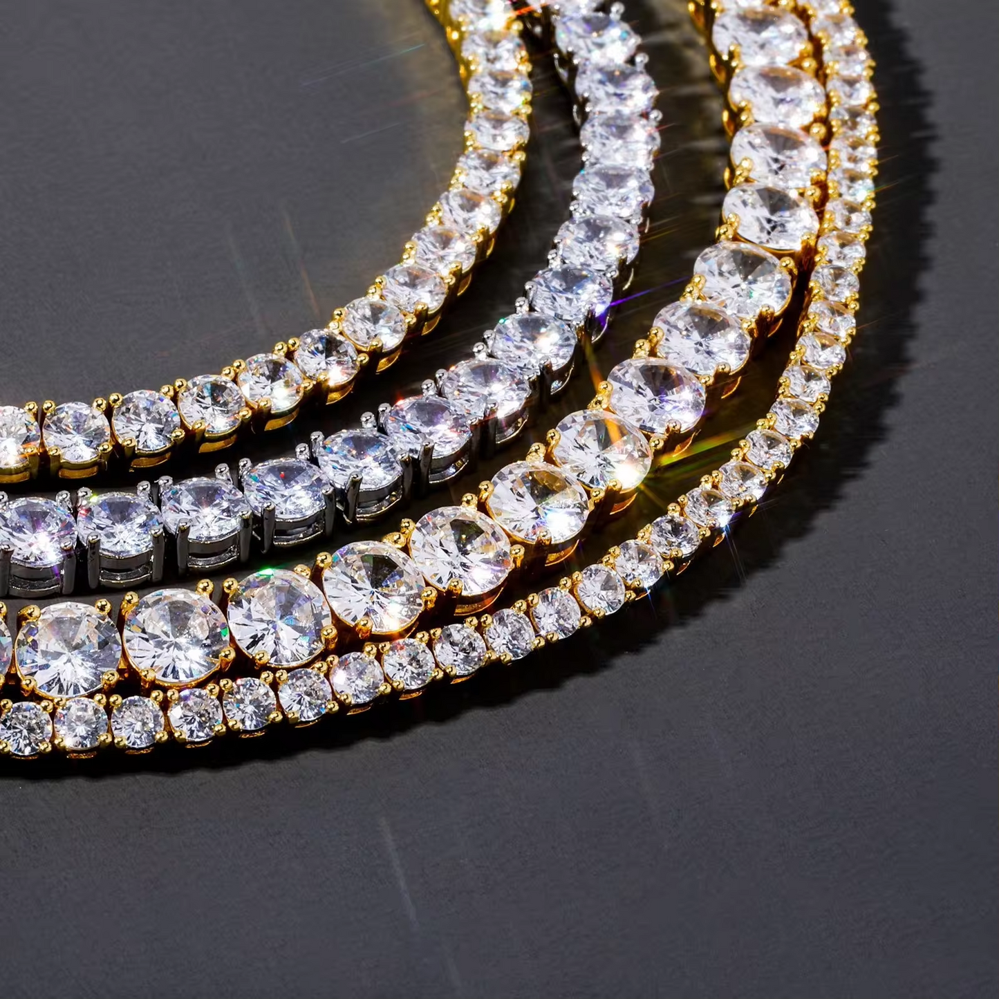 2-5mm Tennis chains