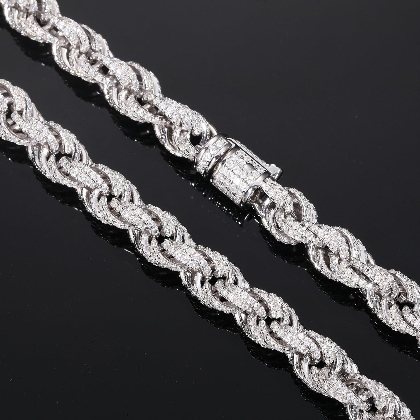 3D Flooded Rope chain 8mm