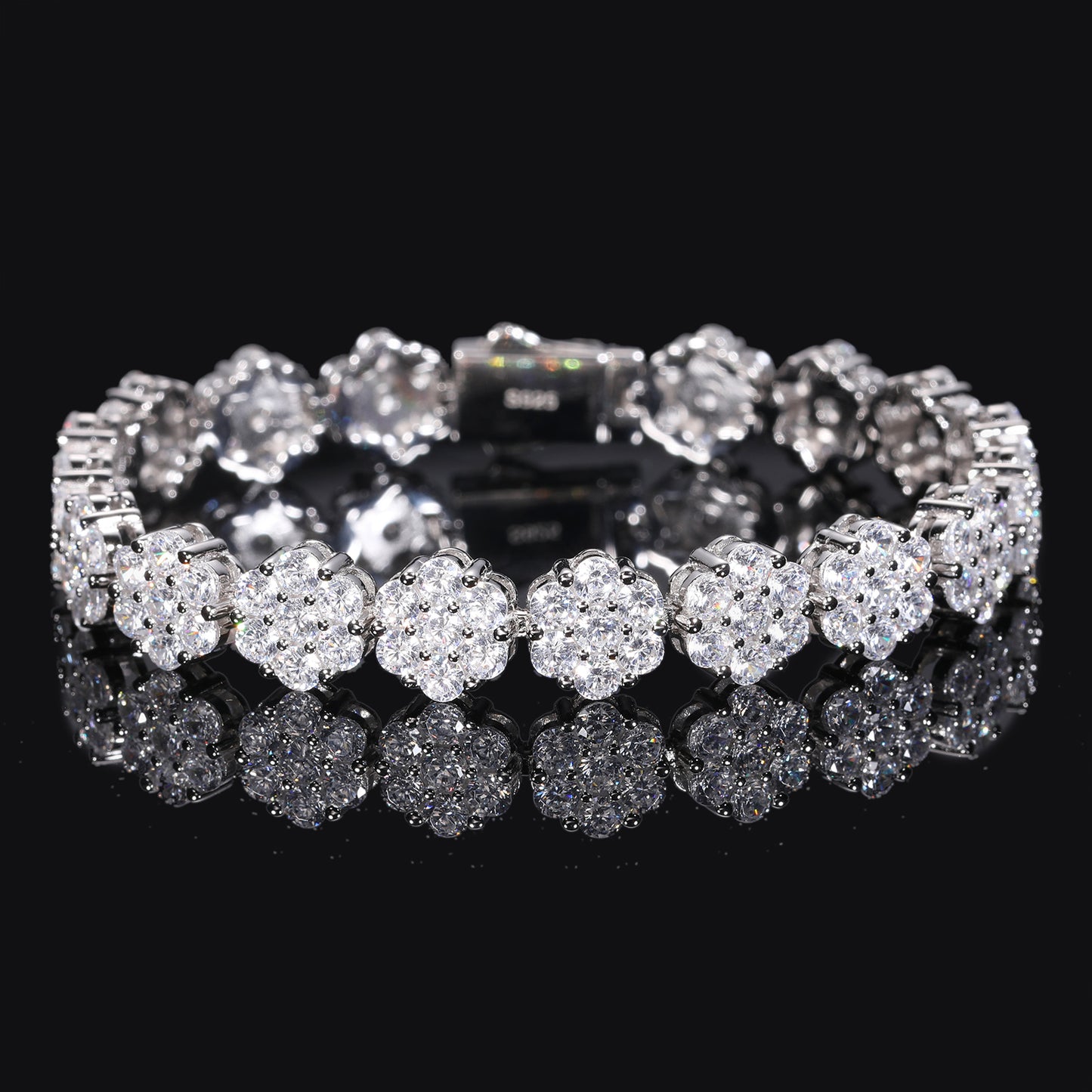9mm Cluster Bracelet