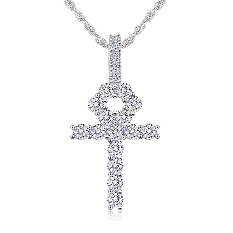 Ankh tennis pendant
