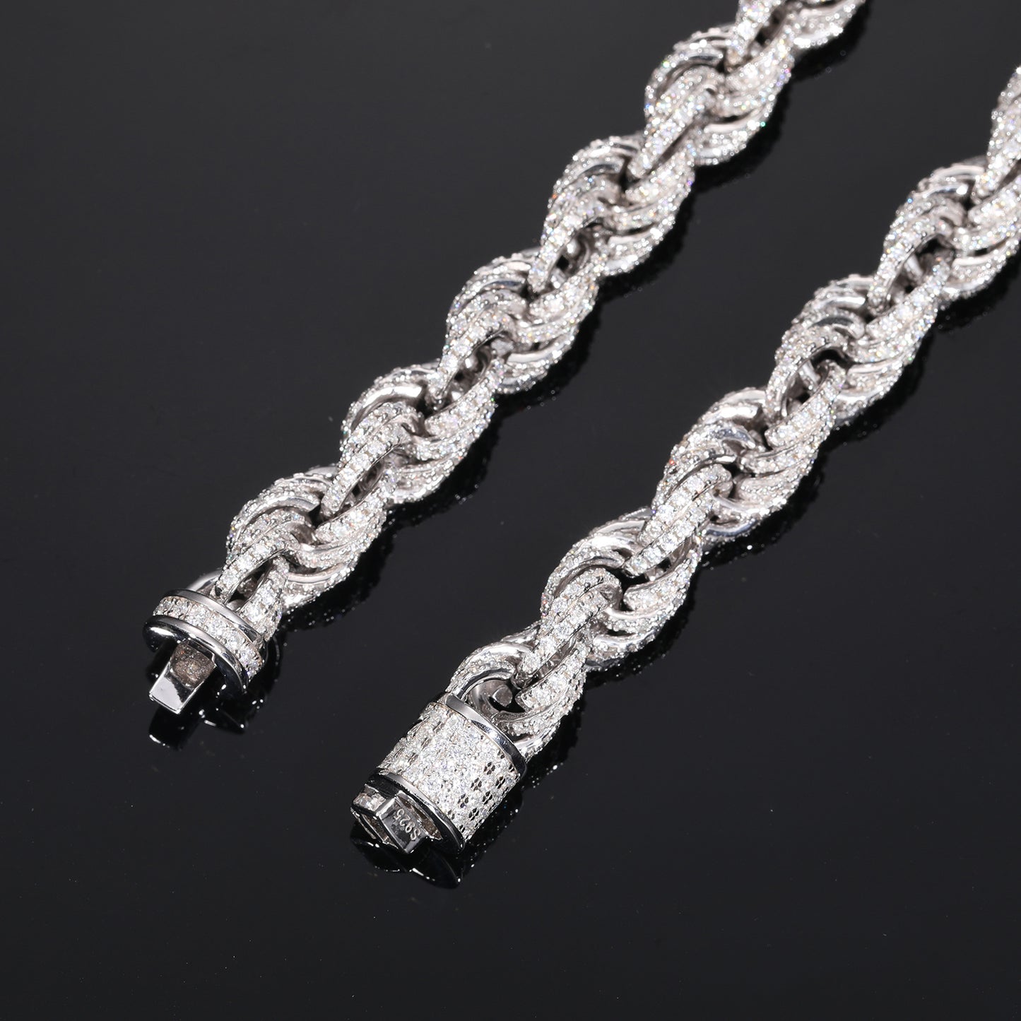 3D Flooded Rope chain 8mm