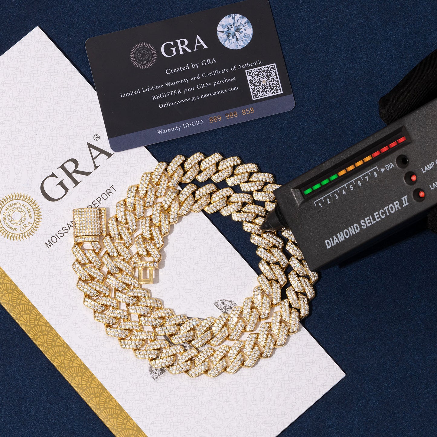 2 row Cuban link 14mm