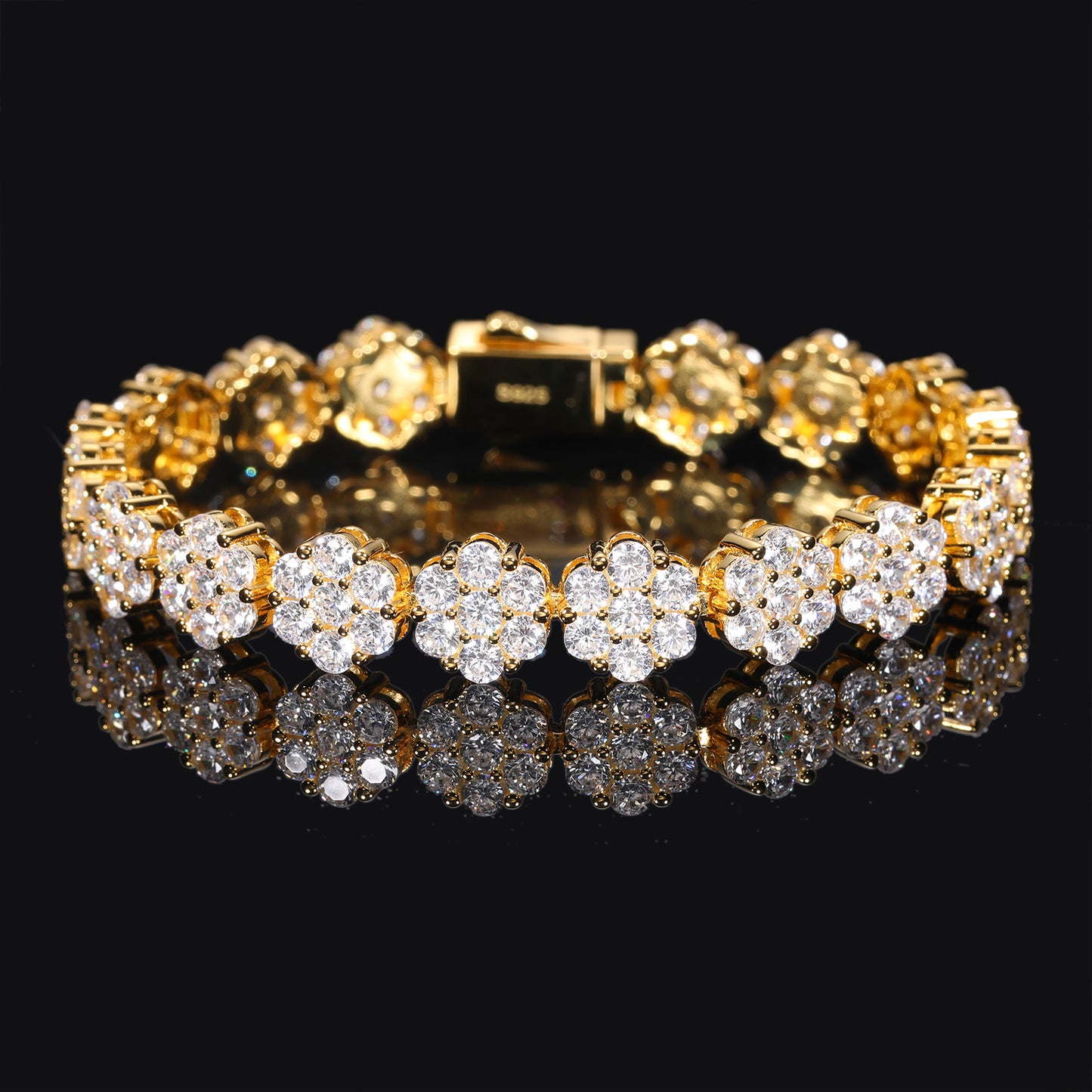 9mm Cluster Bracelet