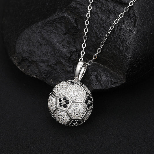 Soccer ball pendant 10k solid gold
