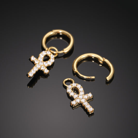 Ankh Earrings