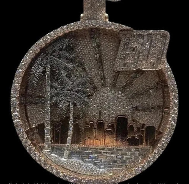 Custom Round Pendant 2-5"