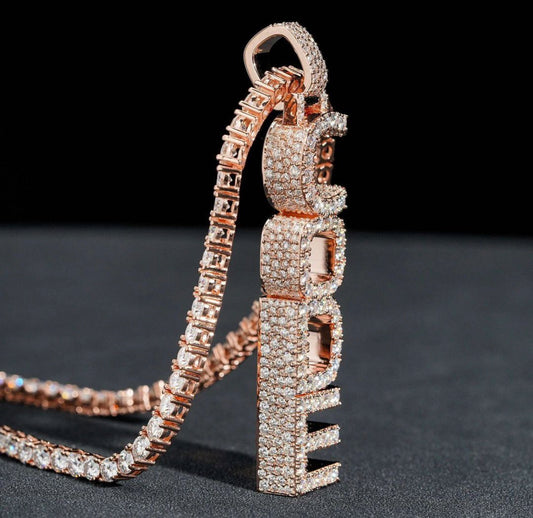 Vertical stack custom pendant
