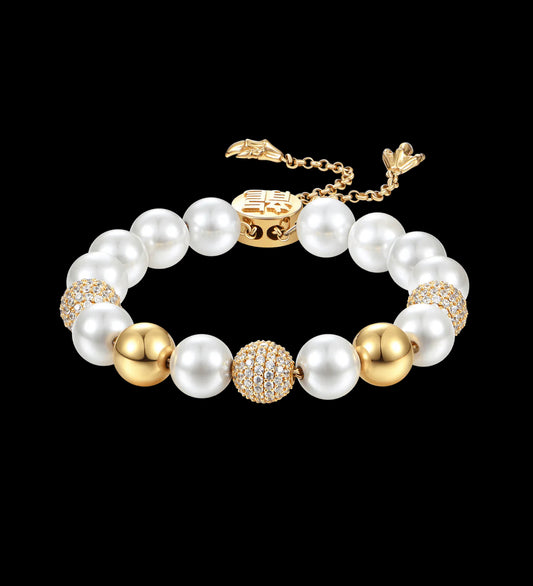 Chinese Pearl Bracelet 8mm