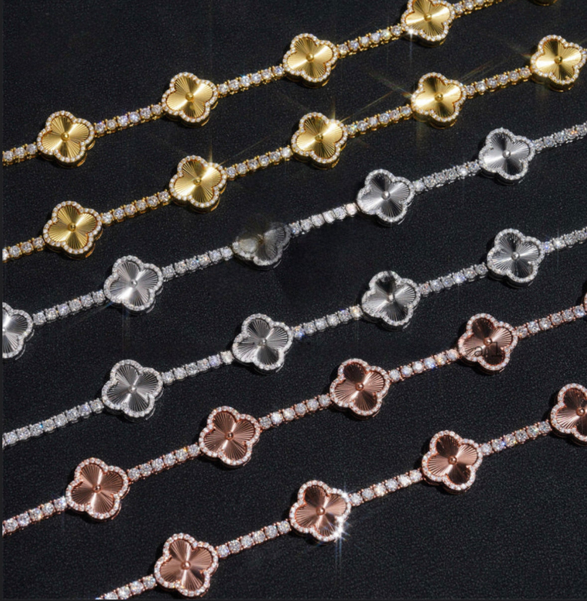 Clover Tennis Chain