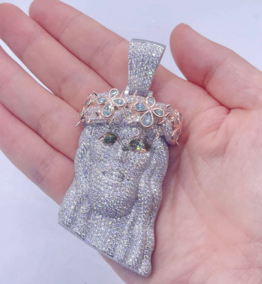 Jesus pendant 2 tone