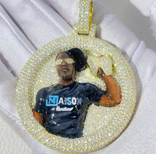 Custom 3D memorial pendant