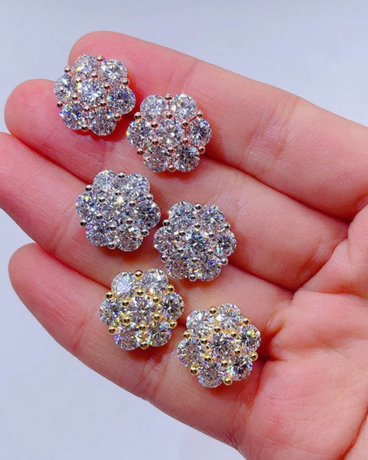 Flower Set Studs 8-15mm