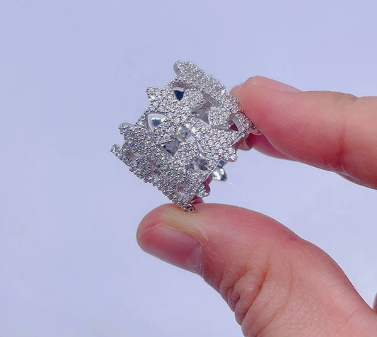 Chrome Heart style Ring