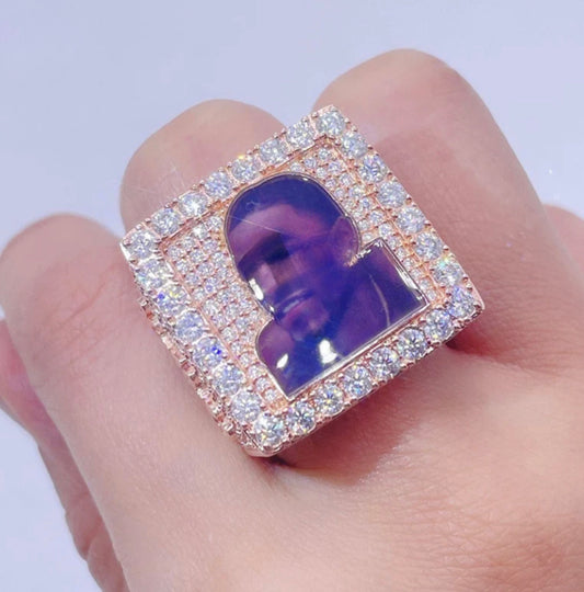 Custom memorial ring