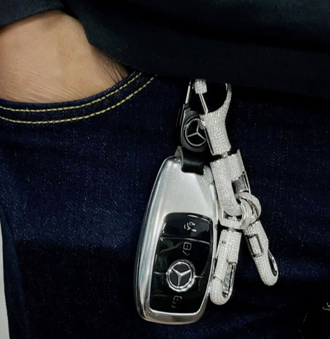 Flooded key chain