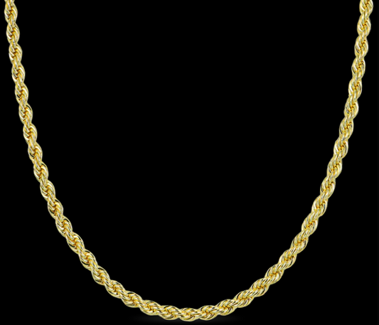 3.5 - 4.5mm Rope Chain
