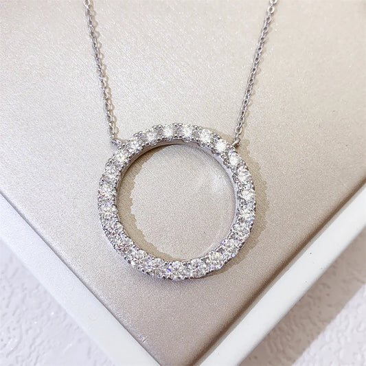 Single circle Necklace and Pendant